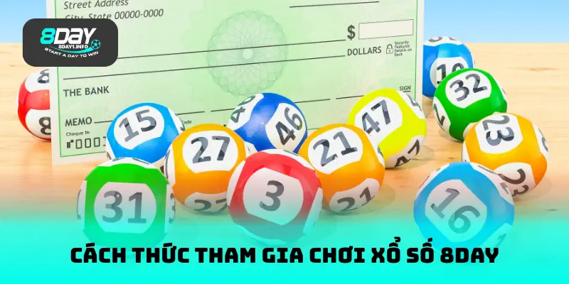 Cách thức tham gia chơi xổ số 8DAY