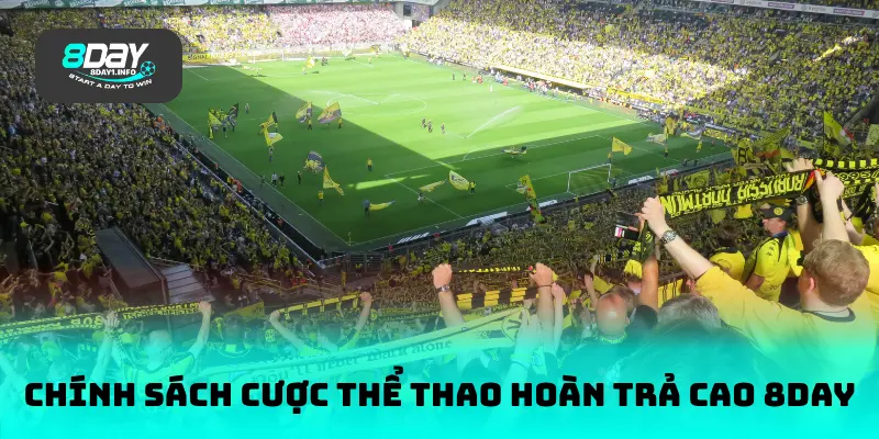 Chính sách cược thể thao hoàn trả cao 8DAY